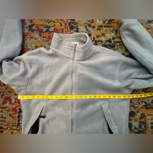 Columbia Gray Fleece Zip-Up Jacket - Picture 3 of 10